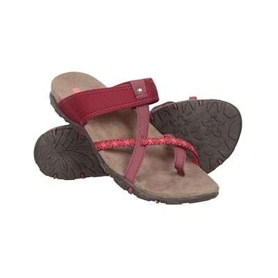 Mountain Warehouse Sandales d’été Marbella pour Femme Chaussures Robustes, décontractées, légères et faciles à Entretenir pour Marche, Plage, Vacances Rose Sombre 41 - Publicité Mountain Warehouse Sandales d’été Marbella pour Femme Chaussures Robustes, décontractées, légères et faciles à Entretenir pour Marche, Plage, Vacances Rose Sombre 41 - Publicité