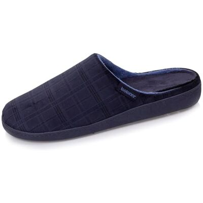Isotoner Chaussons pantoufles Mules homme ultra confortables et légères (technologie everywear™), faciles à enfiler, 41, prince de galles - Publicité Isotoner Chaussons pantoufles Mules homme ultra confortables et légères (technologie everywear™), faciles à enfiler, 41, prince de galles - Publicité