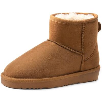 DREAM PAIRS Bottes Enfant, Bottines Hiver Chaudes avec Doublure en Fausse Fourrure, Antidérapantes et Confortables pour Filles et Garçons,Size 37.5,Chameau,KSB214-1 - Publicité DREAM PAIRS Bottes Enfant, Bottines Hiver Chaudes avec Doublure en Fausse Fourrure, Antidérapantes et Confortables pour Filles et Garçons,Size 37.5,Chameau,KSB214-1 - Publicité