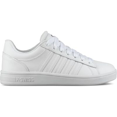 K-Swiss Court Winston Baskets pour homme, blanc/noir/noir, 46 EU - Publicité K-Swiss Court Winston Baskets pour homme, blanc/noir/noir, 46 EU - Publicité