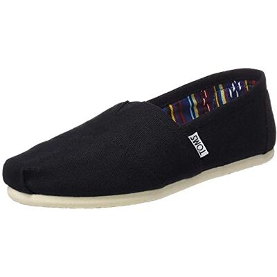 TOMS Femmes Noir Toile Classic Espadrilles-UK 6 - Publicité TOMS Femmes Noir Toile Classic Espadrilles-UK 6 - Publicité