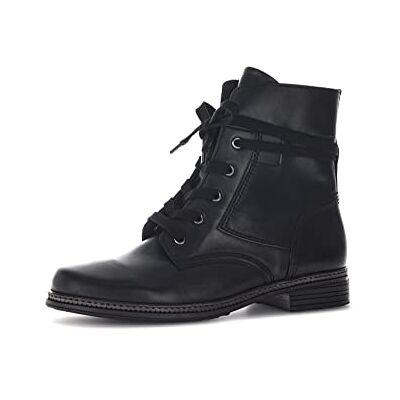 Gabor Femme Bottines, Dame Bottines à Lacets,Semelle intérieure Amovible,Botte à Lacets,Botte d'hiver,Noir (Schwarz) / 27,37.5 EU / 4.5 UK - Publicité Gabor Femme Bottines, Dame Bottines à Lacets,Semelle intérieure Amovible,Botte à Lacets,Botte d'hiver,Noir (Schwarz) / 27,37.5 EU / 4.5 UK - Publicité