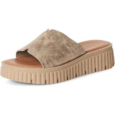Tamaris Femme Damen Mules, Platine, 42 EU - Publicité Tamaris Femme Damen Mules, Platine, 42 EU - Publicité