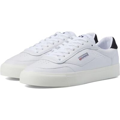 Superga Mixte 3843 Court Plat Oxford, White Bristol Black, 37 EU - Publicité Superga Mixte 3843 Court Plat Oxford, White Bristol Black, 37 EU - Publicité
