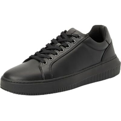 Calvin Klein Baskets Cupsole Homme Chunky Low Chaussures, Noir (Triple Black), 44 - Publicité Calvin Klein Baskets Cupsole Homme Chunky Low Chaussures, Noir (Triple Black), 44 - Publicité