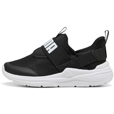 Puma Sneakers à Enfiler Soft Wired 2 SLIPTECH™ Enfant 31, Black White - Publicité Puma Sneakers à Enfiler Soft Wired 2 SLIPTECH™ Enfant 31, Black White - Publicité