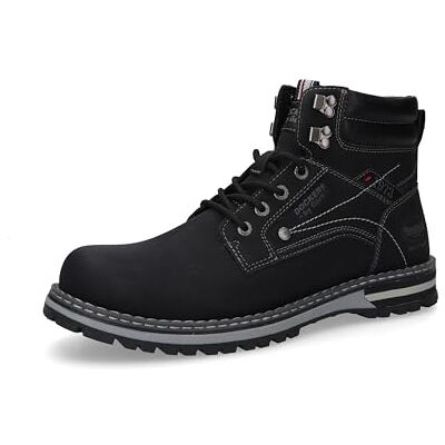 Dockers by Gerli Bottines classiques pour homme, semelle intérieure amovible, Noir 100, 44 EU - Publicité Dockers by Gerli Bottines classiques pour homme, semelle intérieure amovible, Noir 100, 44 EU - Publicité