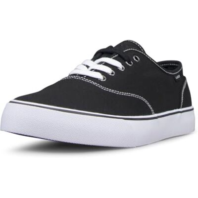 Lugz Men's Lear Sneaker, Black/White, 9.5 - Publicité Lugz Men's Lear Sneaker, Black/White, 9.5 - Publicité