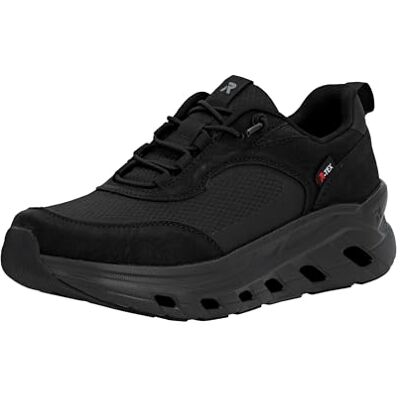 Rieker Femme W3501 Baskets Basses, Noir, 43 EU - Publicité Rieker Femme W3501 Baskets Basses, Noir, 43 EU - Publicité