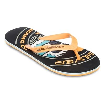 Quiksilver Sandales MOLOKAI SCREEN pour homme, noir/jaune, 46 EU, Noir/jaune, 46 EU - Publicité Quiksilver Sandales MOLOKAI SCREEN pour homme, noir/jaune, 46 EU, Noir/jaune, 46 EU - Publicité