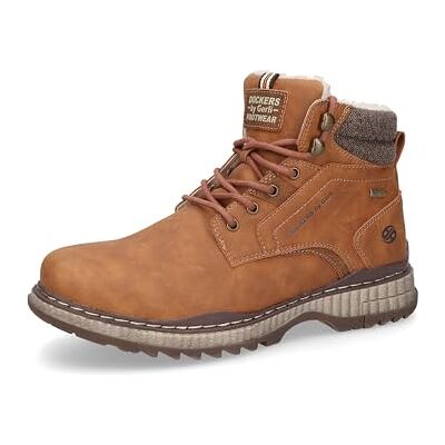 Dockers by Gerli Bottes pour homme, cognac, 43 EU - Publicité Dockers by Gerli Bottes pour homme, cognac, 43 EU - Publicité