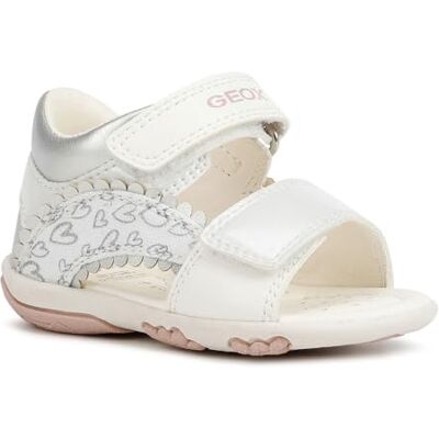 Geox B1538A Sandali Enfants, Blanc, 18 EU - Publicité Geox B1538A Sandali Enfants, Blanc, 18 EU - Publicité
