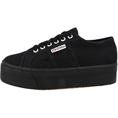 Superga Baskets Tendance 2790a COTW pour Femme, Entièrement Noir., 8 Women/6.5 Men - Publicité Superga Baskets Tendance 2790a COTW pour Femme, Entièrement Noir., 8 Women/6.5 Men - Publicité
