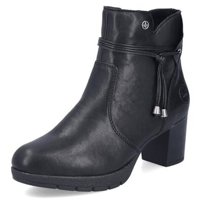 Rieker Bottes & Bottines Femme 77667, Pointure:41 EU, La Couleur:Noir - Publicité Rieker Bottes & Bottines Femme 77667, Pointure:41 EU, La Couleur:Noir - Publicité