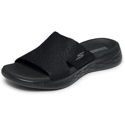 Skechers Femme On-the-go 600 Slides-sandals, Noir, 38 EU - Publicité Skechers Femme On-the-go 600 Slides-sandals, Noir, 38 EU - Publicité