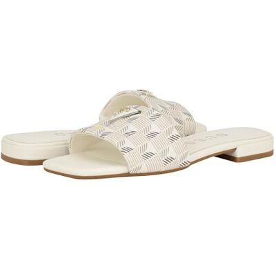 Guess Femme Tamed Sandale Plate, Ivory Coloured, 37 EU - Publicité Guess Femme Tamed Sandale Plate, Ivory Coloured, 37 EU - Publicité