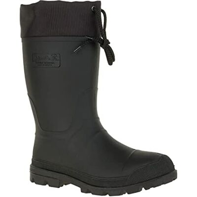 Kamik Icebreaker, Bottes & bottines de pluie homme, Noir (Black-Noir Blk), 45 EU - Publicité Kamik Icebreaker, Bottes & bottines de pluie homme, Noir (Black-Noir Blk), 45 EU - Publicité