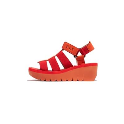 Fly London Femme YOJI198FLY Sandal, Devil Red, 40 EU - Publicité Fly London Femme YOJI198FLY Sandal, Devil Red, 40 EU - Publicité