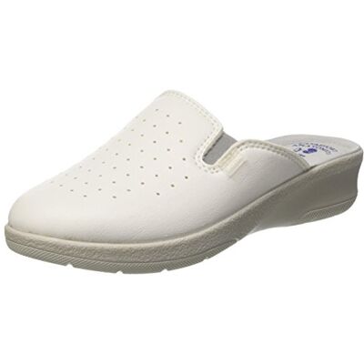 inblu Femmes Chaussons Klassische Hôpital Clogs Travail Pantoufles, Blanc, 39 EU - Publicité inblu Femmes Chaussons Klassische Hôpital Clogs Travail Pantoufles, Blanc, 39 EU - Publicité