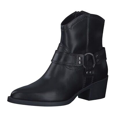 Tamaris Femme Botte Tendance, Cuir Noir, 38 EU - Publicité Tamaris Femme Botte Tendance, Cuir Noir, 38 EU - Publicité
