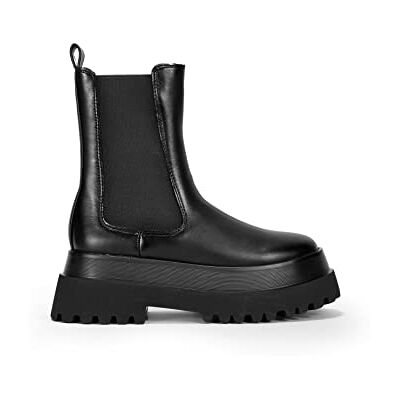 BOSANOVA Bottes marron avec élastiques pour femme Sans fermeture Noir Noir , 36 EU EU - Publicité BOSANOVA Bottes marron avec élastiques pour femme Sans fermeture Noir Noir , 36 EU EU - Publicité