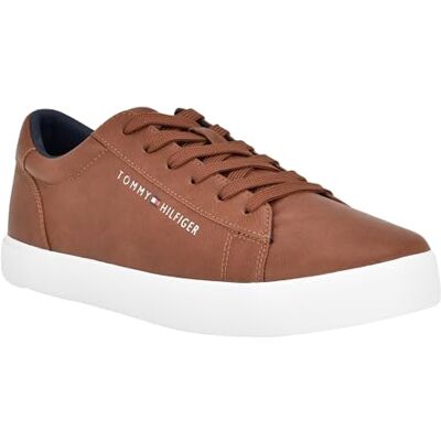 Tommy Hilfiger Homme Ribby Basket, Cognac, 44 EU - Publicité Tommy Hilfiger Homme Ribby Basket, Cognac, 44 EU - Publicité