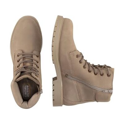 Camel Active Femme Catr201 Botte Tendance, Beige, 39 EU - Publicité Camel Active Femme Catr201 Botte Tendance, Beige, 39 EU - Publicité