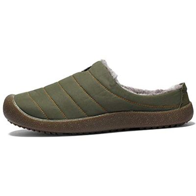 AnyuA Outdoor Coton Peluche Pantoufles Femme Homme Hiver Accueil Slippers Doublure Intérieure Douce Chaussures Kaki 43 - Publicité AnyuA Outdoor Coton Peluche Pantoufles Femme Homme Hiver Accueil Slippers Doublure Intérieure Douce Chaussures Kaki 43 - Publicité