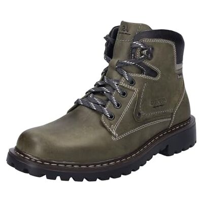 Josef Seibel Homme Bottes d'hiver Chance 51, Monsieur Bottes,Largeur G (Normale),Semelle intérieure Amovible,imperméable,Vert (Oliv-Kombi),46 EU / 11 UK - Publicité Josef Seibel Homme Bottes d'hiver Chance 51, Monsieur Bottes,Largeur G (Normale),Semelle intérieure Amovible,imperméable,Vert (Oliv-Kombi),46 EU / 11 UK - Publicité