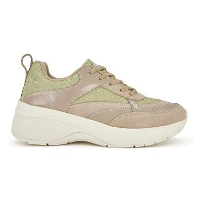 Scholl Femme Calgary Laces Sandale, Beige, 36 EU - Publicité Scholl Femme Calgary Laces Sandale, Beige, 36 EU - Publicité