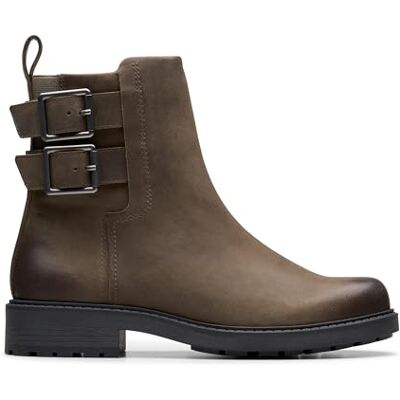 Clarks Orinoco2 Bay Womens Mole Grey Lea, 8 - Publicité Clarks Orinoco2 Bay Womens Mole Grey Lea, 8 - Publicité