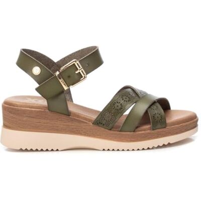 XTI Sandale Femme Khaki Chaussures confortables et polyvalentes Mode décontractée Modèle 14385103 (Taille39) - Publicité XTI Sandale Femme Khaki Chaussures confortables et polyvalentes Mode décontractée Modèle 14385103 (Taille39) - Publicité