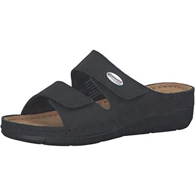 Tamaris Mules pour femme, à enfiler, Noir, 41 EU - Publicité Tamaris Mules pour femme, à enfiler, Noir, 41 EU - Publicité