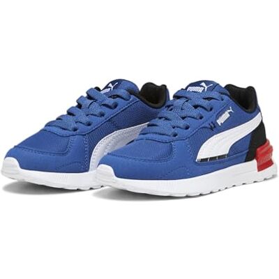 Puma Baskets à Fermeture Facile Graviton Enfant 34.5, Clyde Royal White Black Blue - Publicité Puma Baskets à Fermeture Facile Graviton Enfant 34.5, Clyde Royal White Black Blue - Publicité