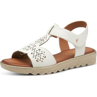 Jana sandales femme plates avec fermeture velcro vegan, Offwhite, 39 EU - Publicité Jana sandales femme plates avec fermeture velcro vegan, Offwhite, 39 EU - Publicité