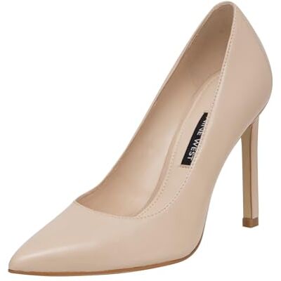 Nine West Escarpins Tatiana pour Femme, Cuir Ivoire 101, 40.5 EU - Publicité Nine West Escarpins Tatiana pour Femme, Cuir Ivoire 101, 40.5 EU - Publicité