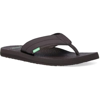 Sanuk Homme Beer Cozy 2 Tongues, Marron foncé, 45.5 EU - Publicité Sanuk Homme Beer Cozy 2 Tongues, Marron foncé, 45.5 EU - Publicité