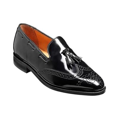 BARKER Clive Mocassins pour homme – Mocassins en cuir de luxe pour chaque voyage, Noir Hi Shine, 41 1/3 EU - Publicité BARKER Clive Mocassins pour homme – Mocassins en cuir de luxe pour chaque voyage, Noir Hi Shine, 41 1/3 EU - Publicité