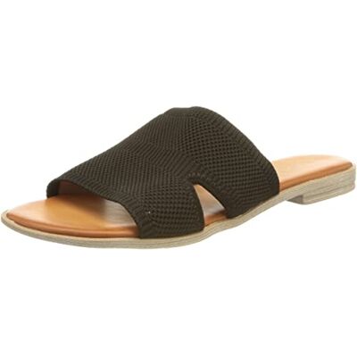 MUSTANG Sandales pour femme , Noir, 39 EU - Publicité MUSTANG Sandales pour femme , Noir, 39 EU - Publicité