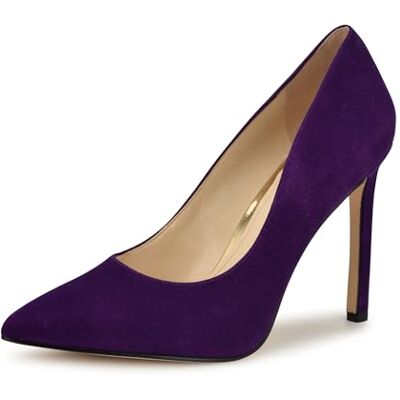 NINE WEST Femme Tatiana Escarpins, Purple Suede 506, 40 EU - Publicité NINE WEST Femme Tatiana Escarpins, Purple Suede 506, 40 EU - Publicité