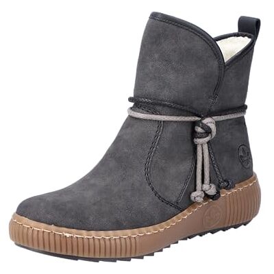 Rieker Bottes tendance Z6662 pour femme, gris, 36 EU - Publicité Rieker Bottes tendance Z6662 pour femme, gris, 36 EU - Publicité