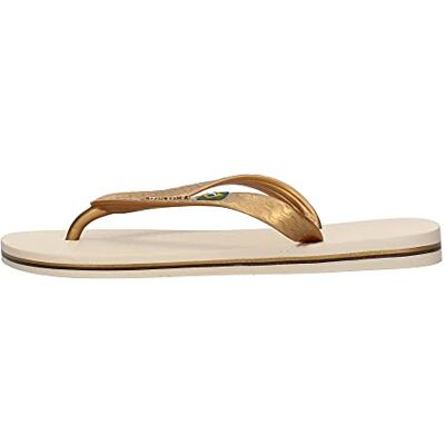 Ipanema Femme Tongues, Beige/Gold, 38 EU - Publicité Ipanema Femme Tongues, Beige/Gold, 38 EU - Publicité