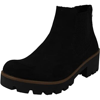 Rieker Acorn II Womens Chelsea Boots 39 Medium Noir - Publicité Rieker Acorn II Womens Chelsea Boots 39 Medium Noir - Publicité