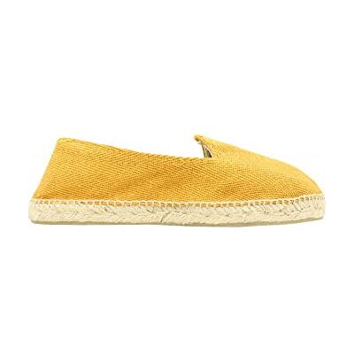 ALPARGATUS – Espadrille en toile bicolore à carreaux – Fabriquée à la main en Espagne, Jaune moutarde, 40 EU - Publicité ALPARGATUS – Espadrille en toile bicolore à carreaux – Fabriquée à la main en Espagne, Jaune moutarde, 40 EU - Publicité
