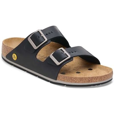 Birkenstock Sandales Arizona PRO ESD en 4 couleurs Design ergonomique Confortable pour l'intérieur et l'extérieur Unisexe Antistatique, Noir , 44 EU - Publicité Birkenstock Sandales Arizona PRO ESD en 4 couleurs Design ergonomique Confortable pour l'intérieur et l'extérieur Unisexe Antistatique, Noir , 44 EU - Publicité