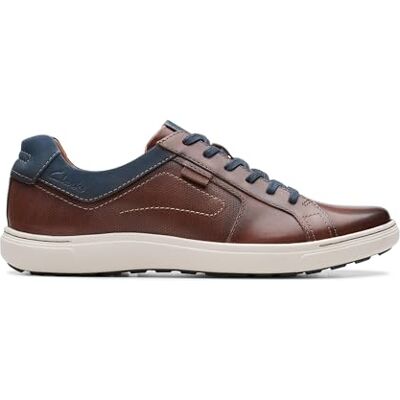 CLARKS Homme Mapstone Lace, Mahogany Leather, 44.5 EU - Publicité CLARKS Homme Mapstone Lace, Mahogany Leather, 44.5 EU - Publicité