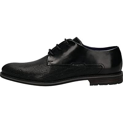bugatti Homme Zanerio Chaussures à Lacets, Noir, 44 EU - Publicité bugatti Homme Zanerio Chaussures à Lacets, Noir, 44 EU - Publicité