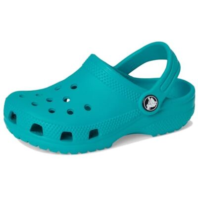 Crocs Unisexe Enfant Classic Clog T Sabots, Turbo Teal, 20/21 EU - Publicité Crocs Unisexe Enfant Classic Clog T Sabots, Turbo Teal, 20/21 EU - Publicité