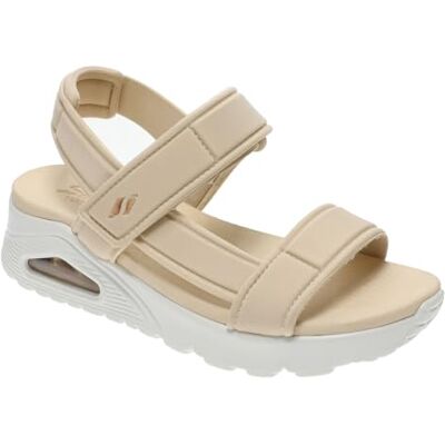 Skechers Sandales Uno Summer Stand2 pour femme, Nylon naturel, 39 EU - Publicité Skechers Sandales Uno Summer Stand2 pour femme, Nylon naturel, 39 EU - Publicité