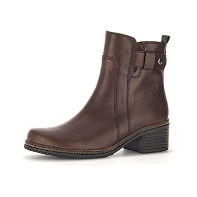 Gabor Femme Bottines, Dame Bottes de Motard,Semelle intérieure Amovible,Demi-Bottes,Botte de Motard,fourré,Marron (Sattel) / 24,38.5 EU / 5.5 UK - Publicité Gabor Femme Bottines, Dame Bottes de Motard,Semelle intérieure Amovible,Demi-Bottes,Botte de Motard,fourré,Marron (Sattel) / 24,38.5 EU / 5.5 UK - Publicité